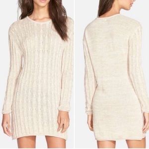 Volcom Tan Sweater Dress